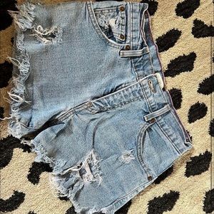 Vintage Levi Distressed Shorts